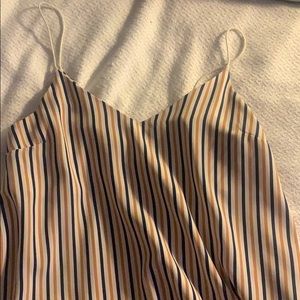 super cute striped tank top!